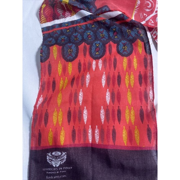 paisley Warriors In Pink Scarf Head Wrap Breast Cancer Awareness Multifunctional - Picture 5 of 5